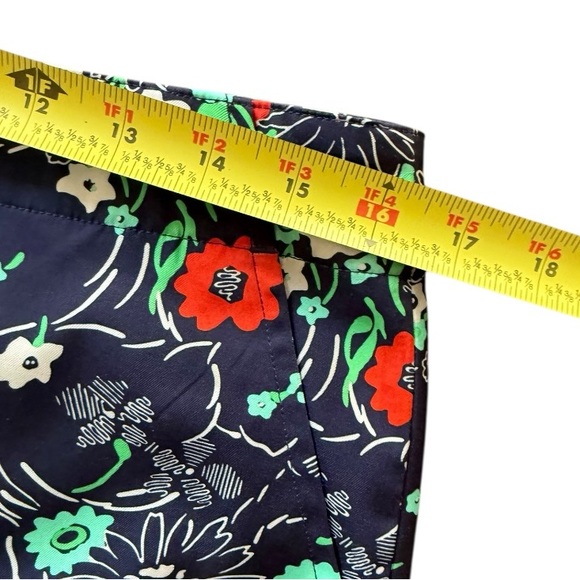 Lady Hagen Navy Blue Floral Print Women's Golf Skirt Skort Size 6 Athletic Sport - Picture 9 of 16